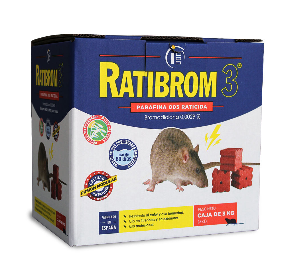 Ratibrom parafina 3Kg